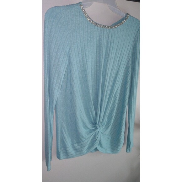 Juicy Couture Rhinestone Long Sleeve Top - Picture 8 of 8